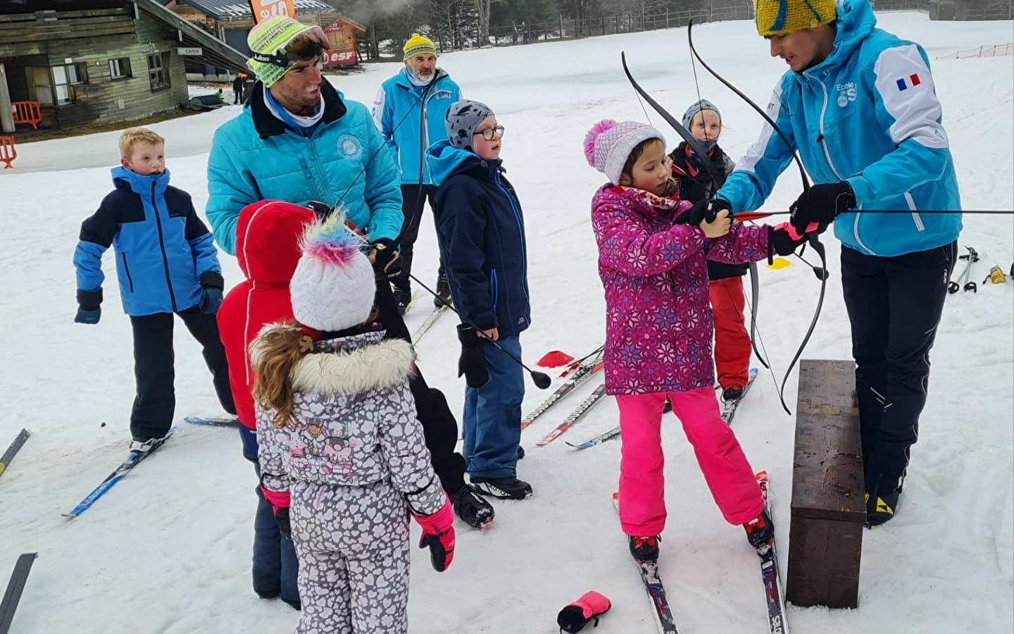 Initiation tir à l'arc - Ski de fond