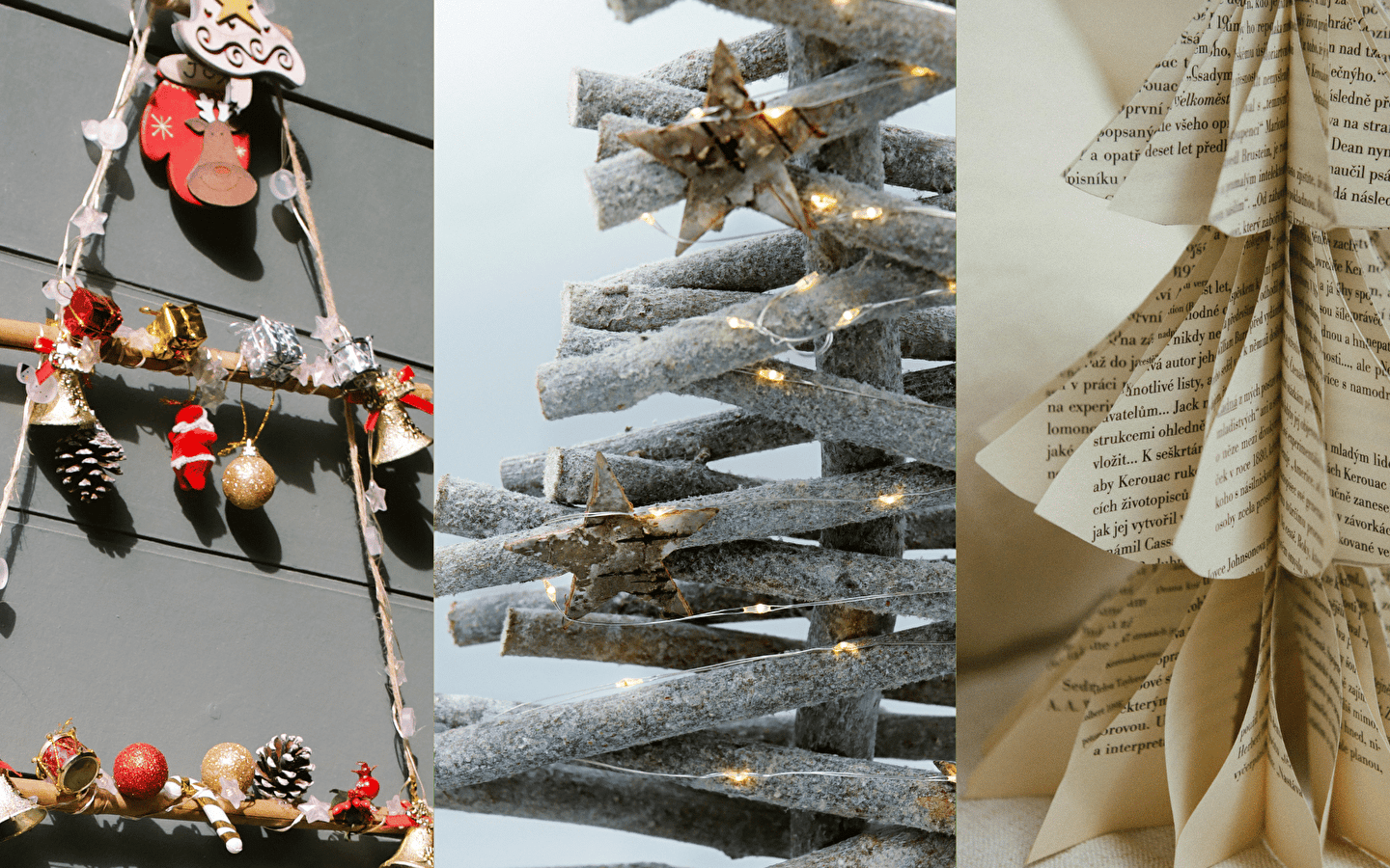 Atelier : créer un sapin de noël en récup et recyclage