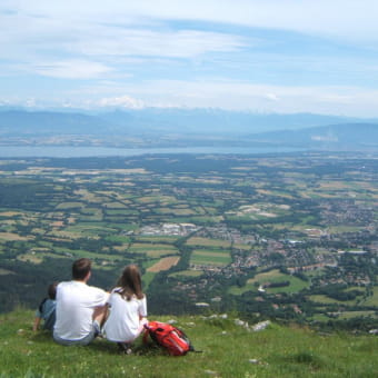 Panorama sur la Chaîne des Alpes - GEX
