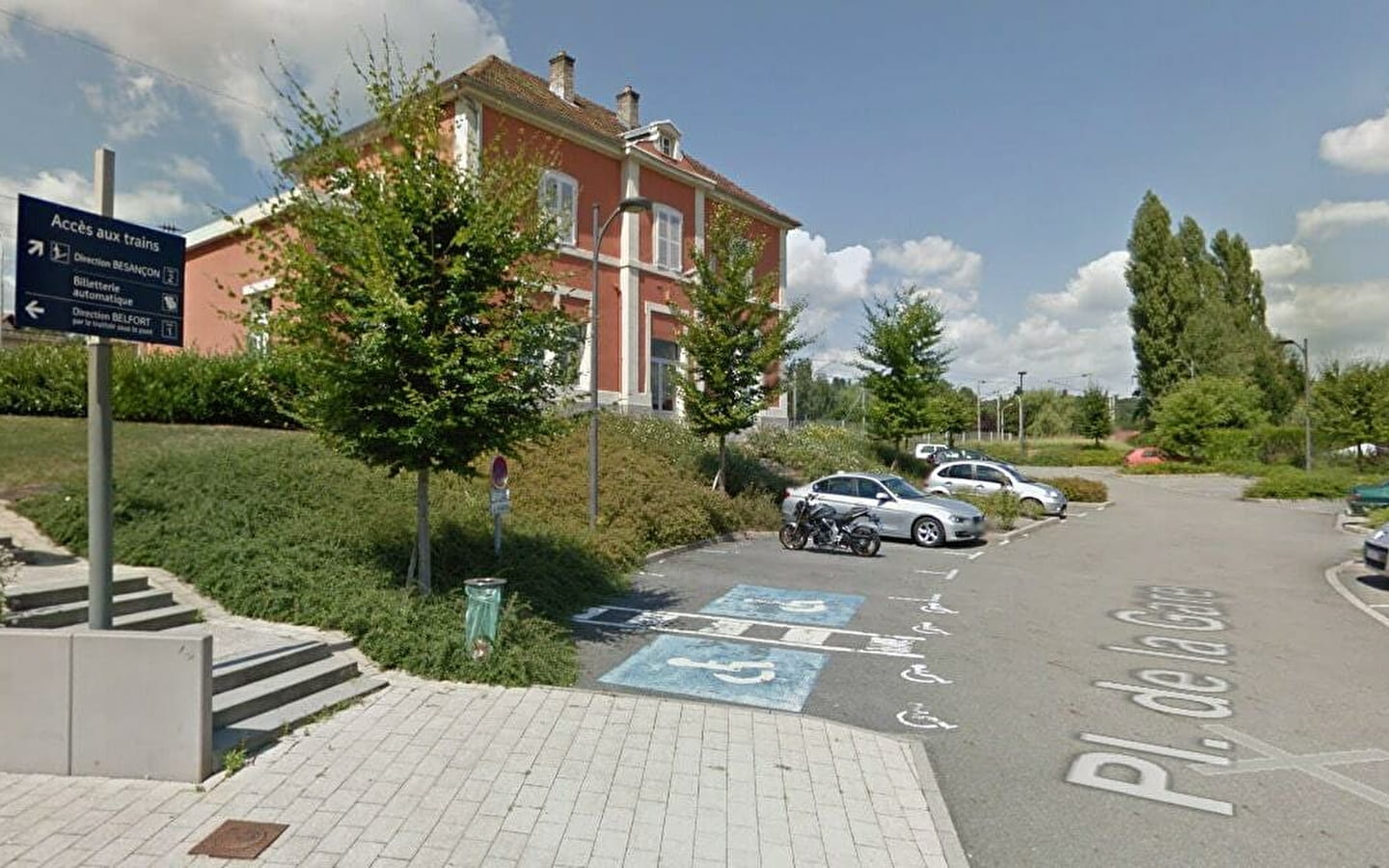 Gare TER de PaysdeClerval Montagnes du Jura