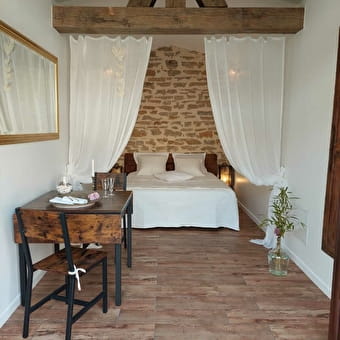 Domaine des Peirrouses - Chambre de Charme du four à pain - SAINT-AMOUR