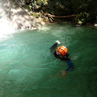 Canyoning avec Lézard des Bois