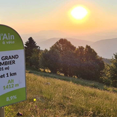 Col du Grand Colombier depuis Culoz