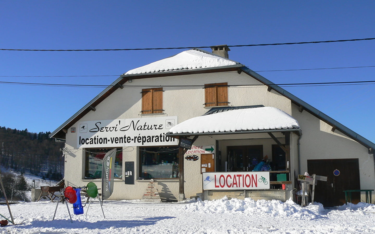 Servi'Nature : vente et location de matériel de sports d'hiver