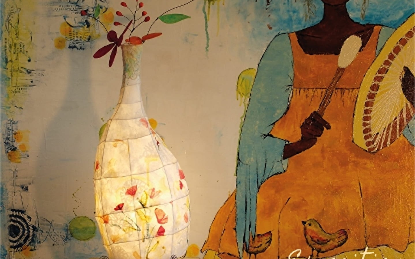 Caveau des artistes : Exposition - Peinture et sculpture : Annabel et Laurence Louis : couleur et lumière