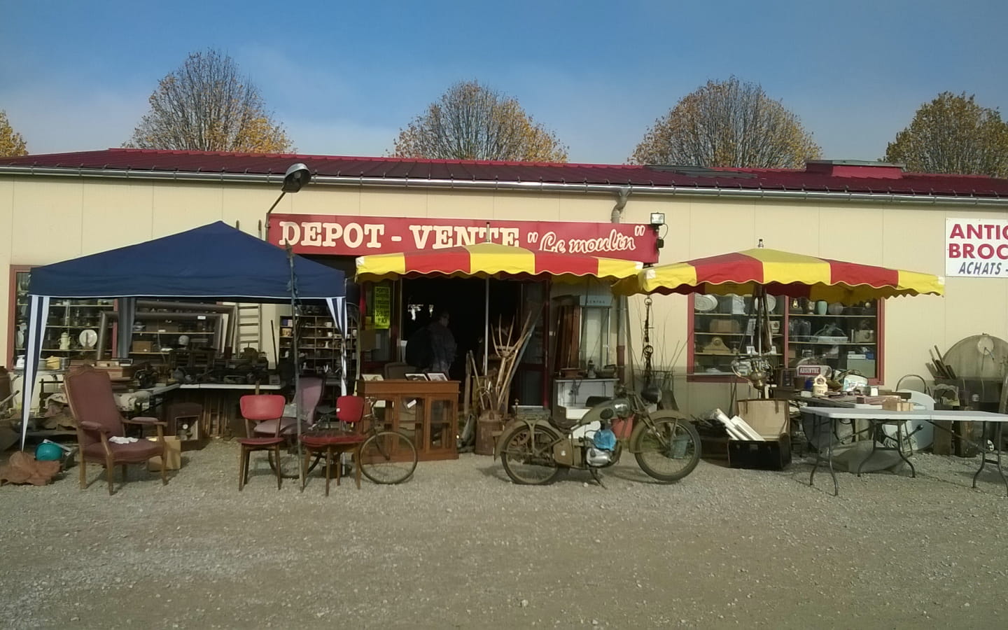 Brocante antiquité - le moulin