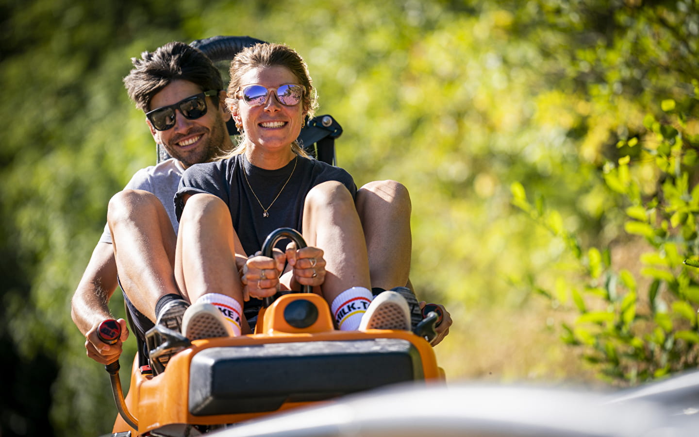 Luge sur rails