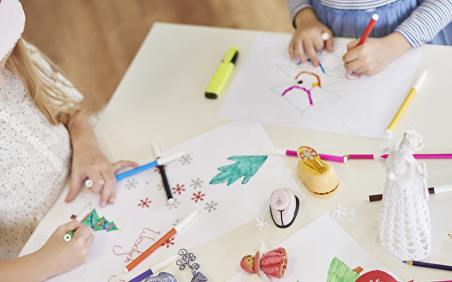 Dessins de Noël sur les vitres