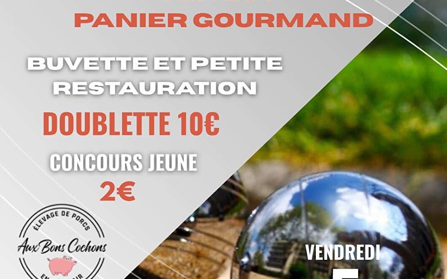 Tournoi de pétanque