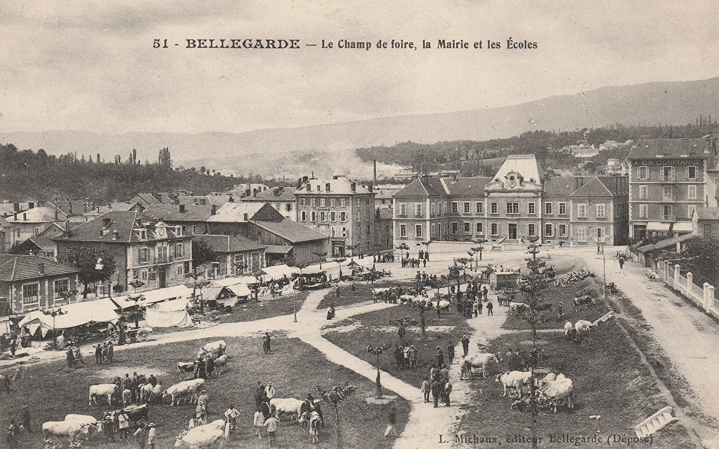 Ville et campagne - exposition de cartes postales