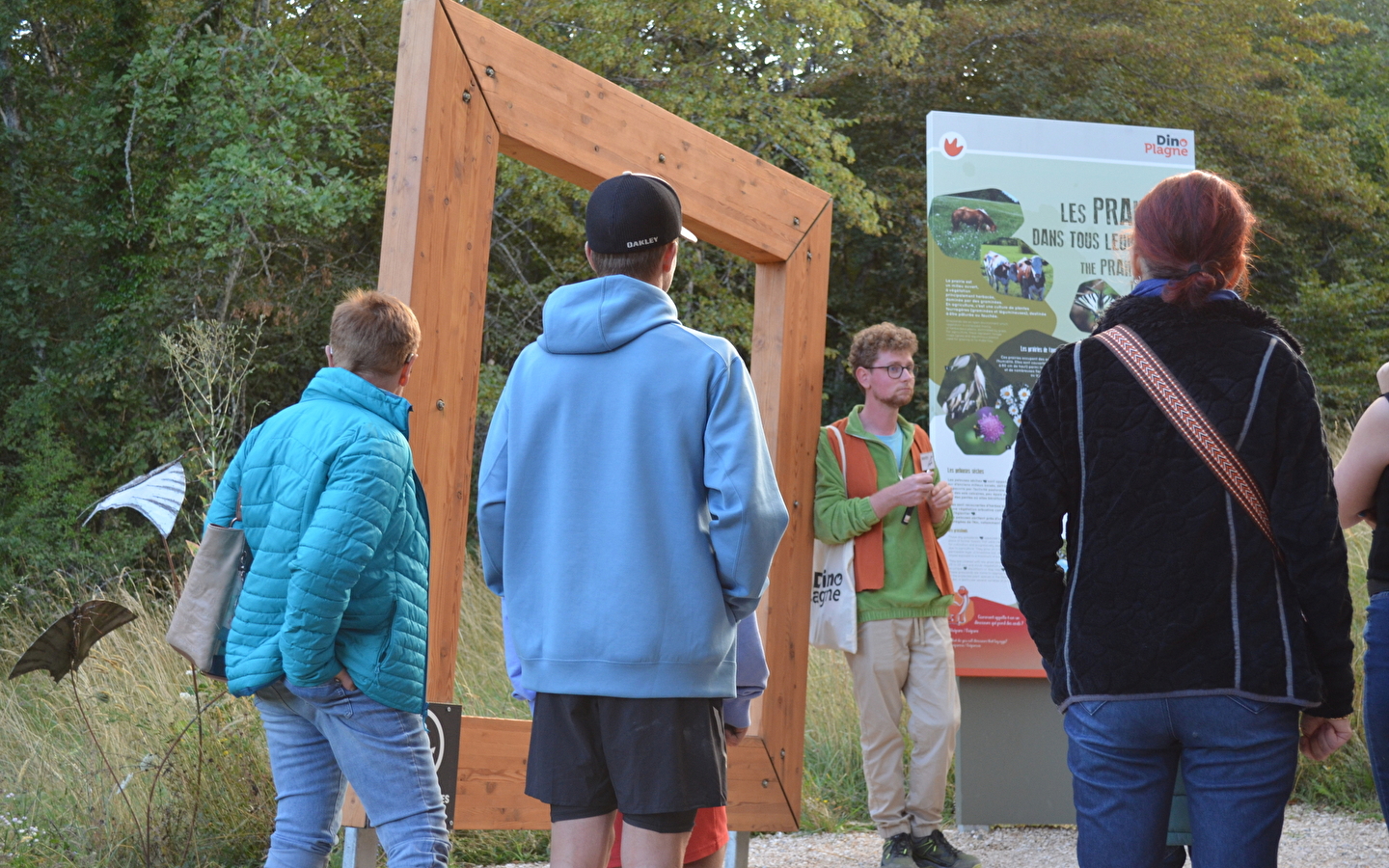Les visites guidées à Dinoplagne