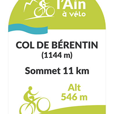 Col de Bérentin depuis La Voûte (Saint-Germain de Joux)