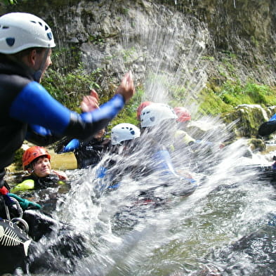 Canyoning avec Lézard des Bois