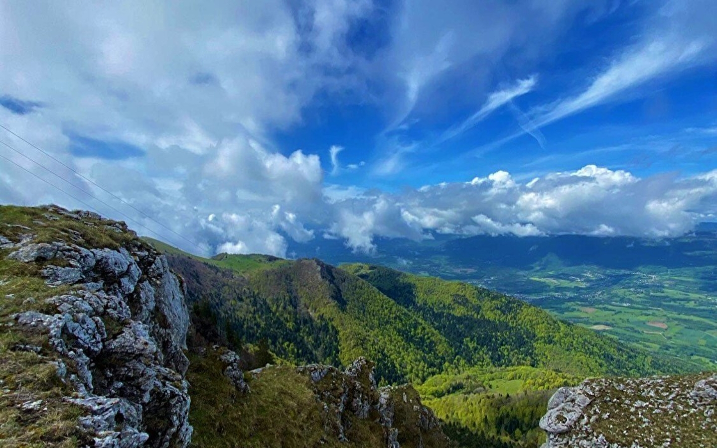 Parcours trail des Scioux dans le Massif du Grand Colombier