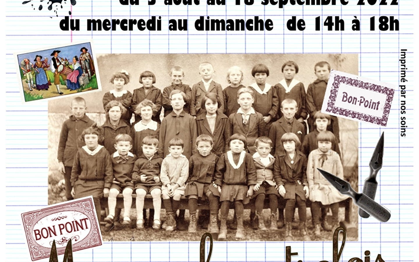 Exposition - Mon école autrefois