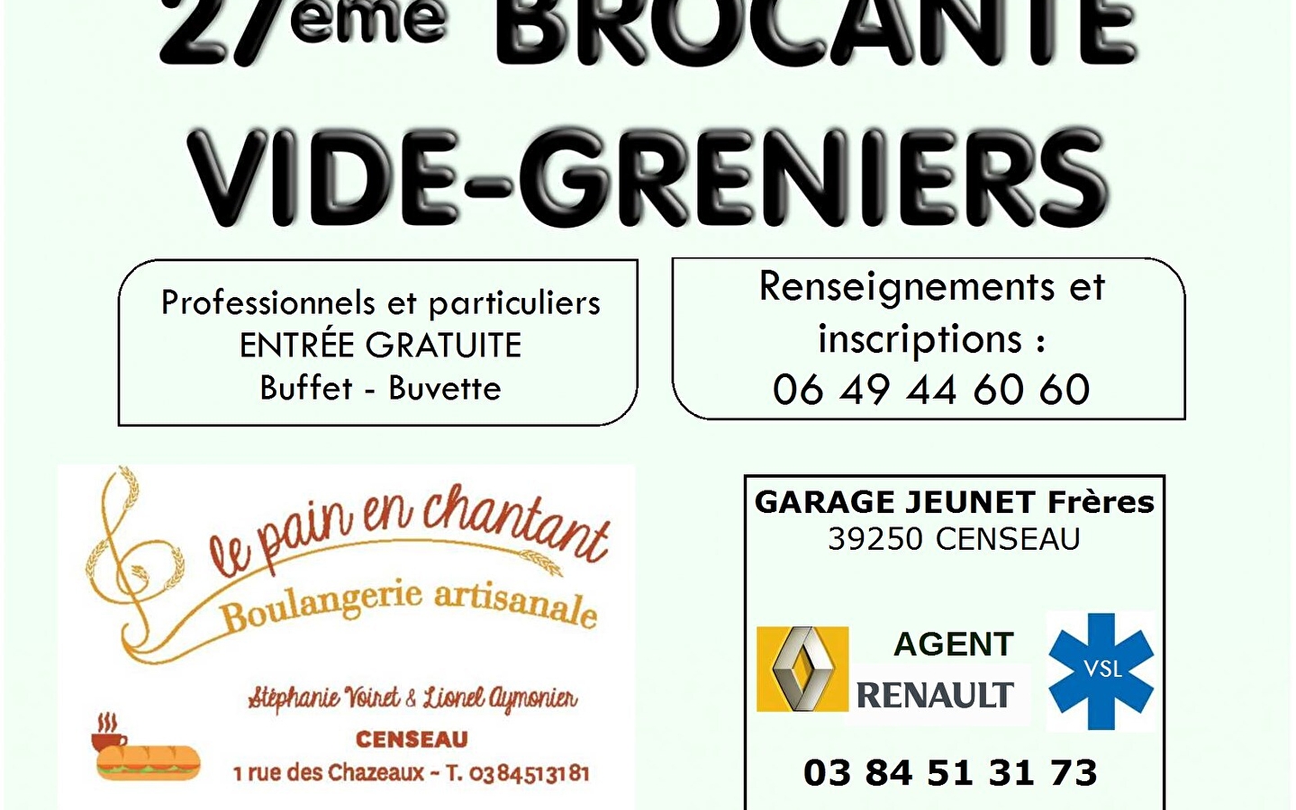 Brocante de Censeau