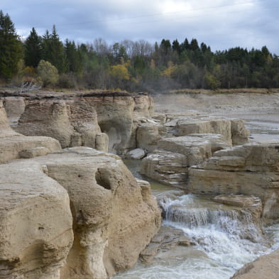 Le Saut de la Saisse et les Marmites de Géants