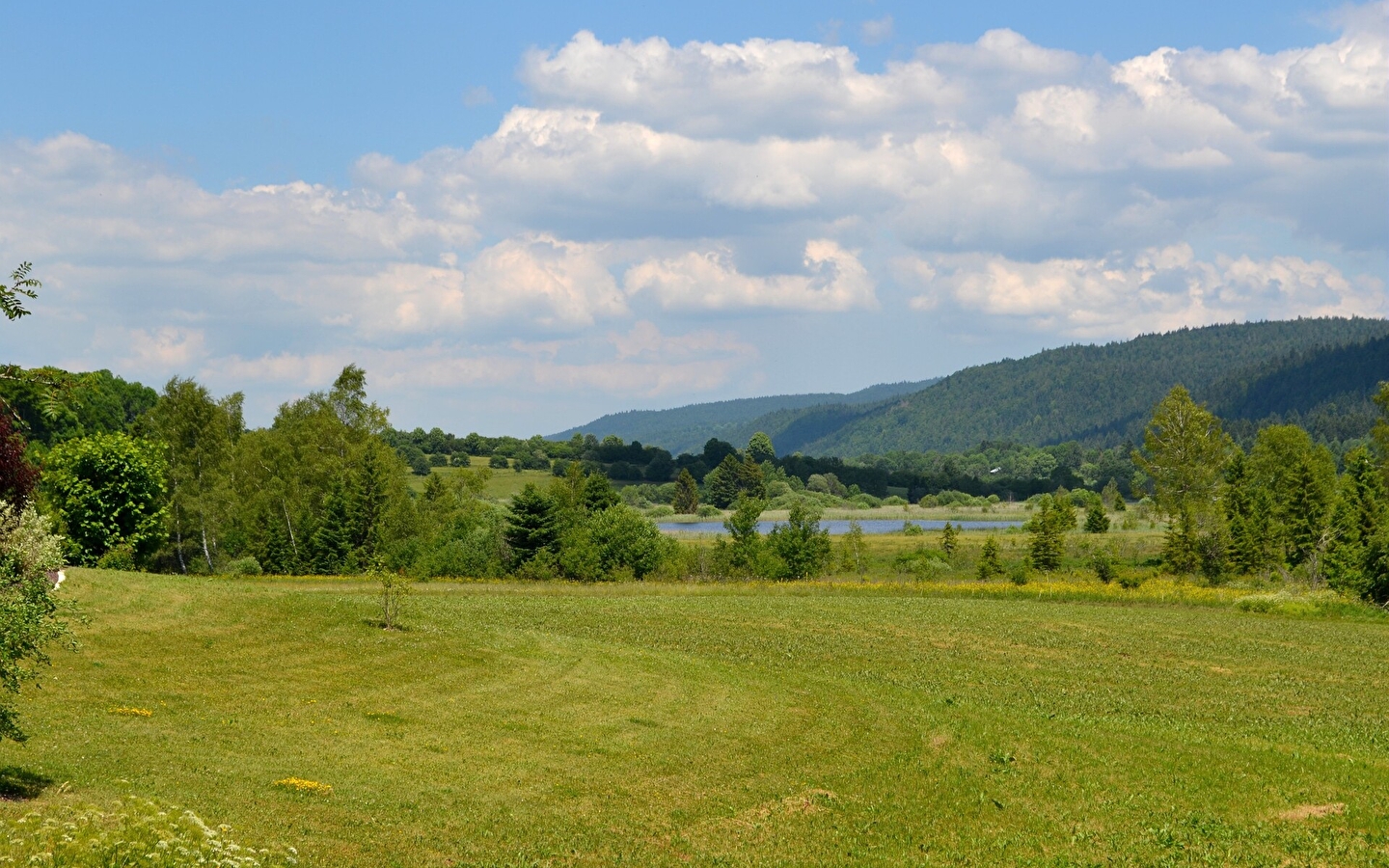 Lac des Rouges-Truites et Lac à la Dame