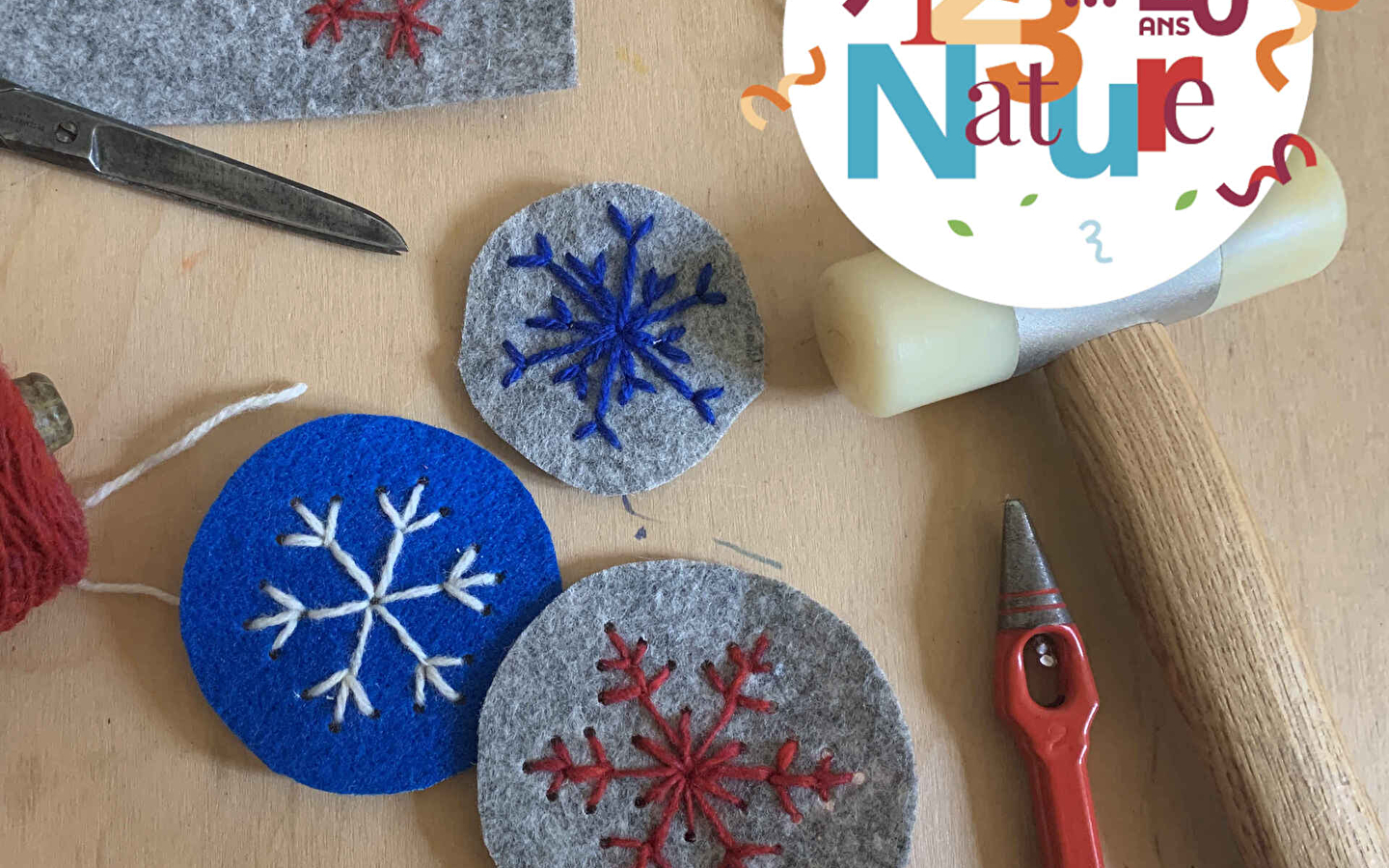 ATELIER zéro déchet 123 NATURE : Décorations de Noël