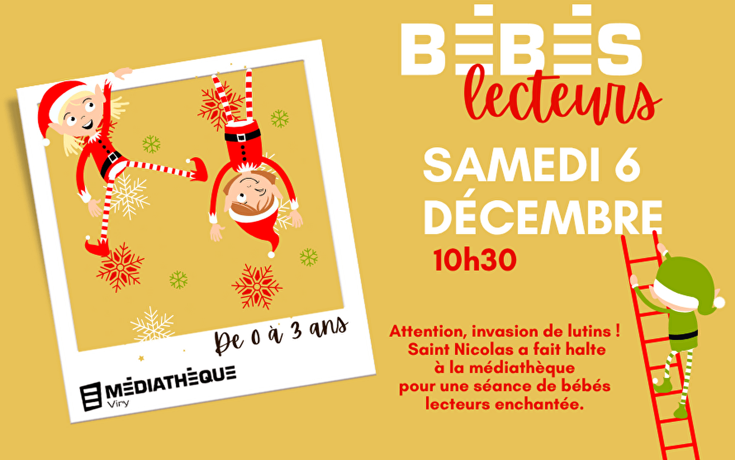 Médiathèque de Viry : Bébés lecteurs