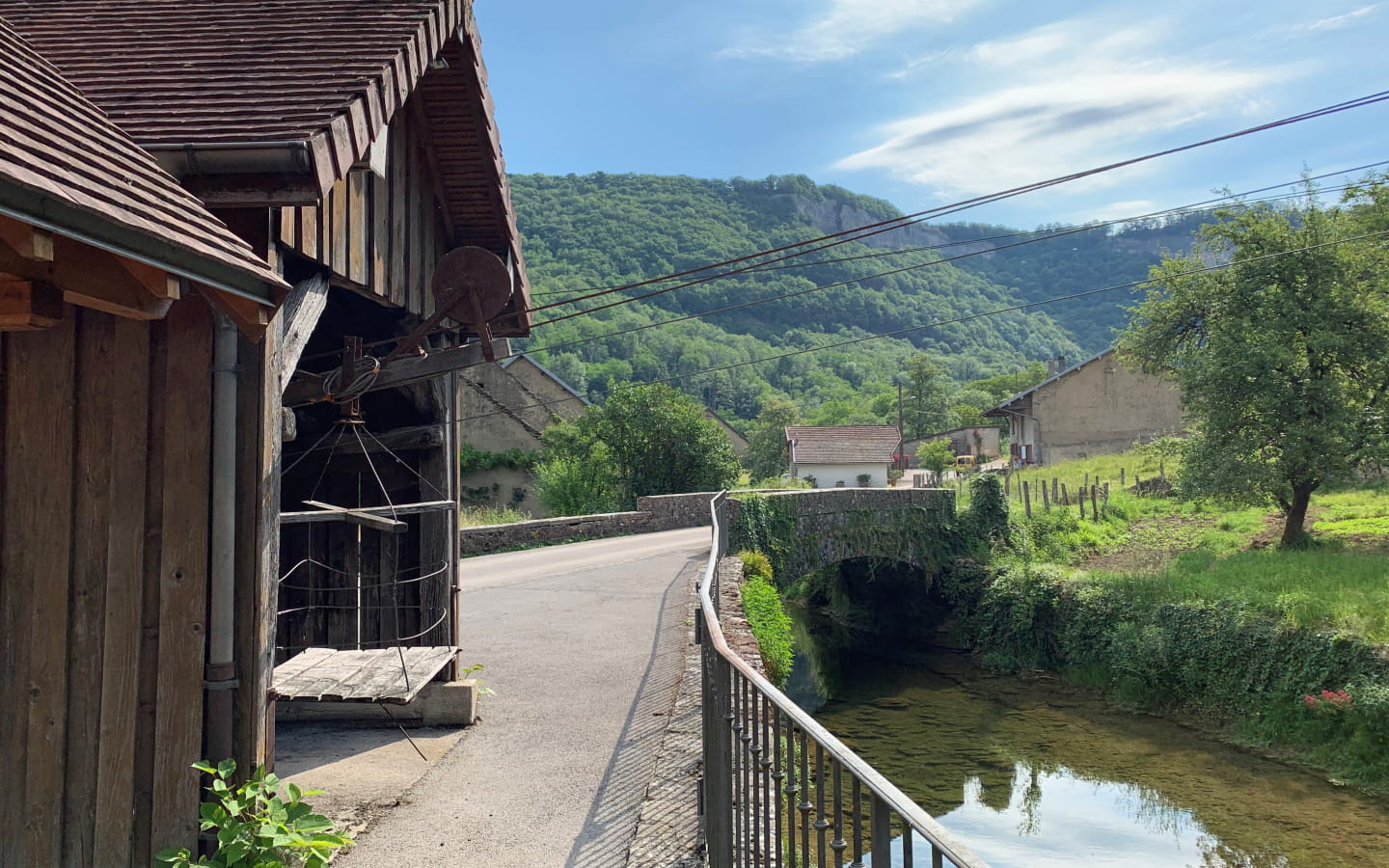 Téléphérique à lait