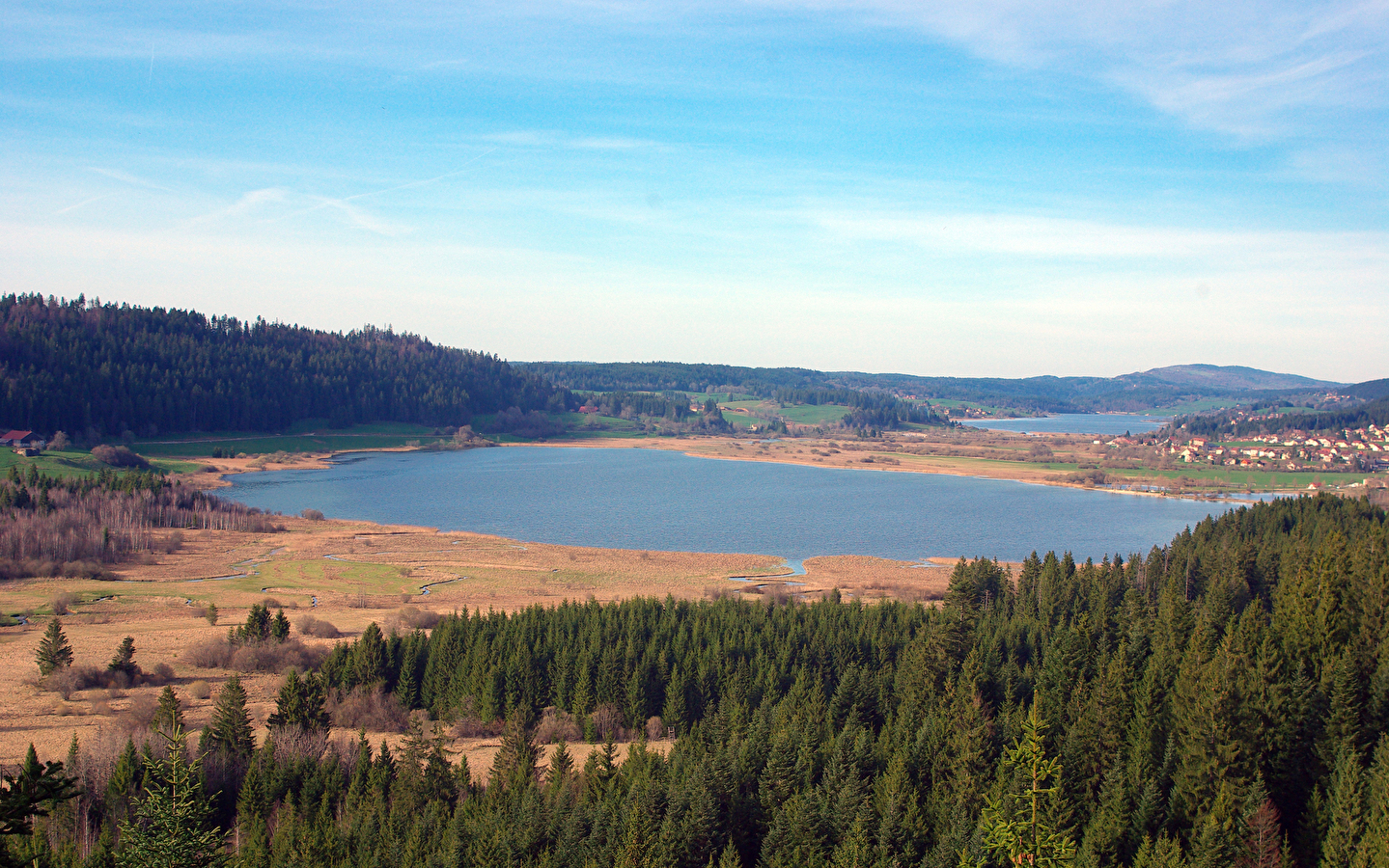 Belvédère des Deux Lacs depuis Remoray