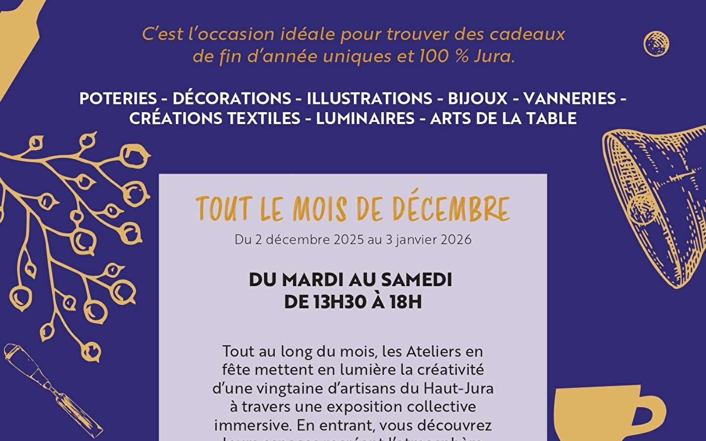 Atelier des savoir-faire - Les ateliers en fête !