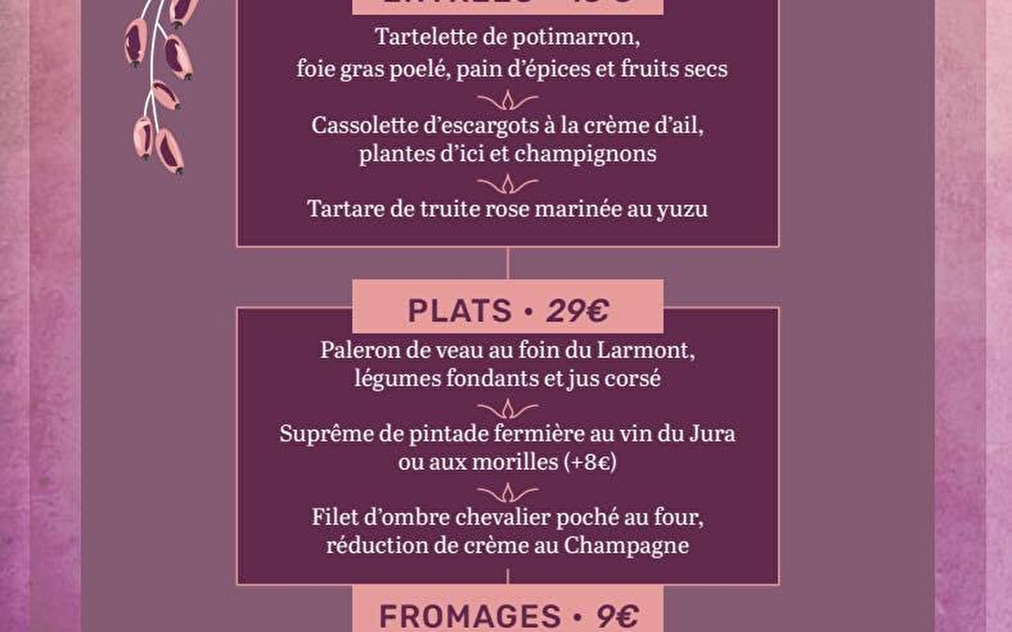 Réveillon des fêtes de fin d'année