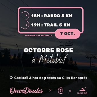 Octobre rose - Rando / Trail - METABIEF