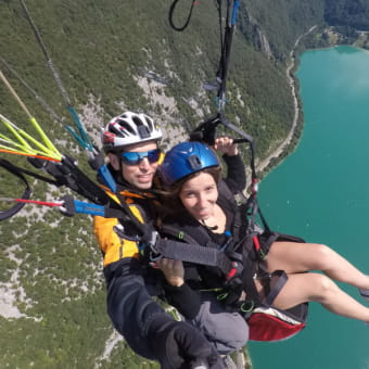Baptême de parapente biplace - SAINT-RAMBERT-EN-BUGEY