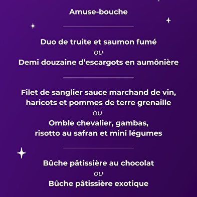 Repas de Noël au Casino JOA