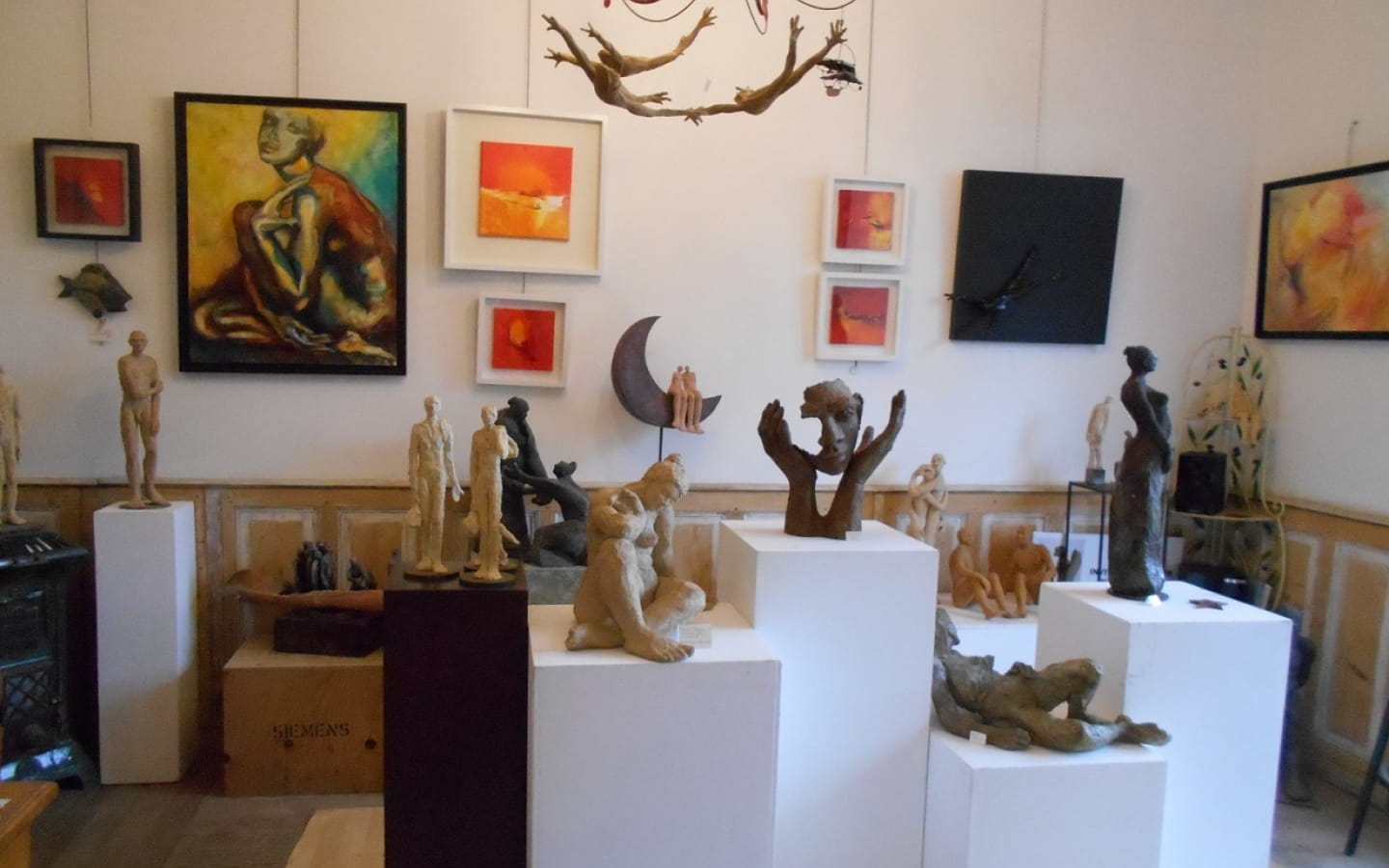 Atelier - Galerie de Mireille Belle