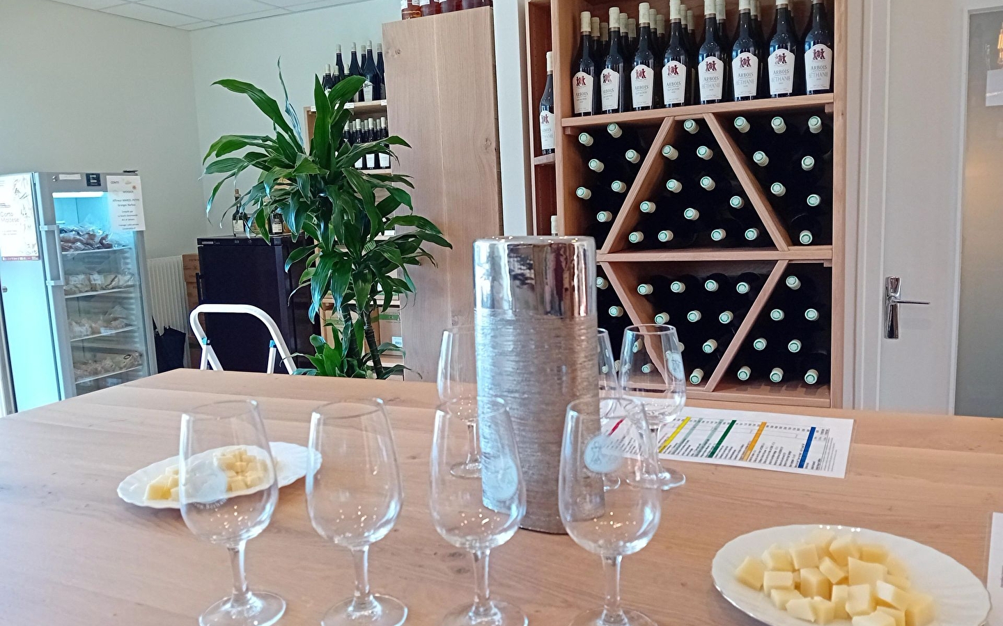 Dégustations des Vins du Jura avec Valérie