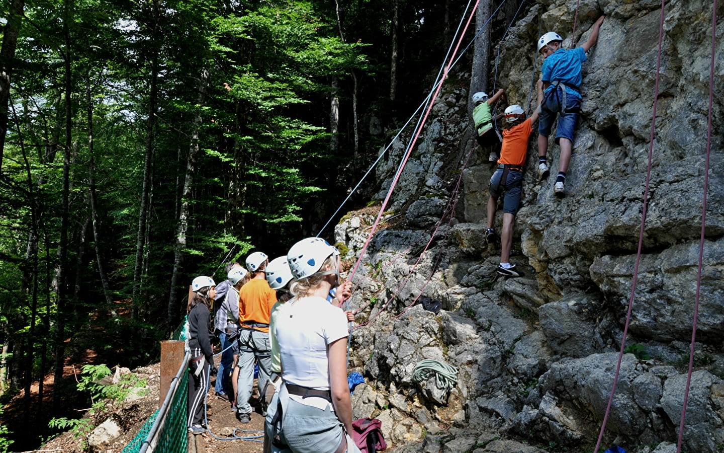 Site d'escalade Le Morillon