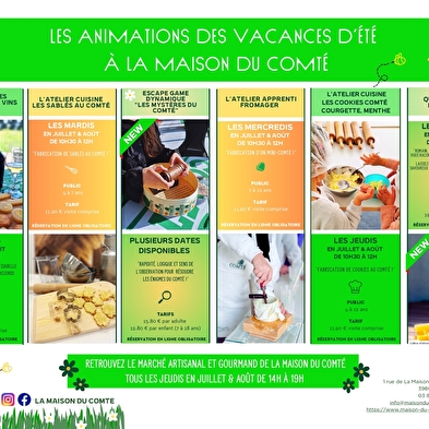 Les Sablés de l'été au Comté 