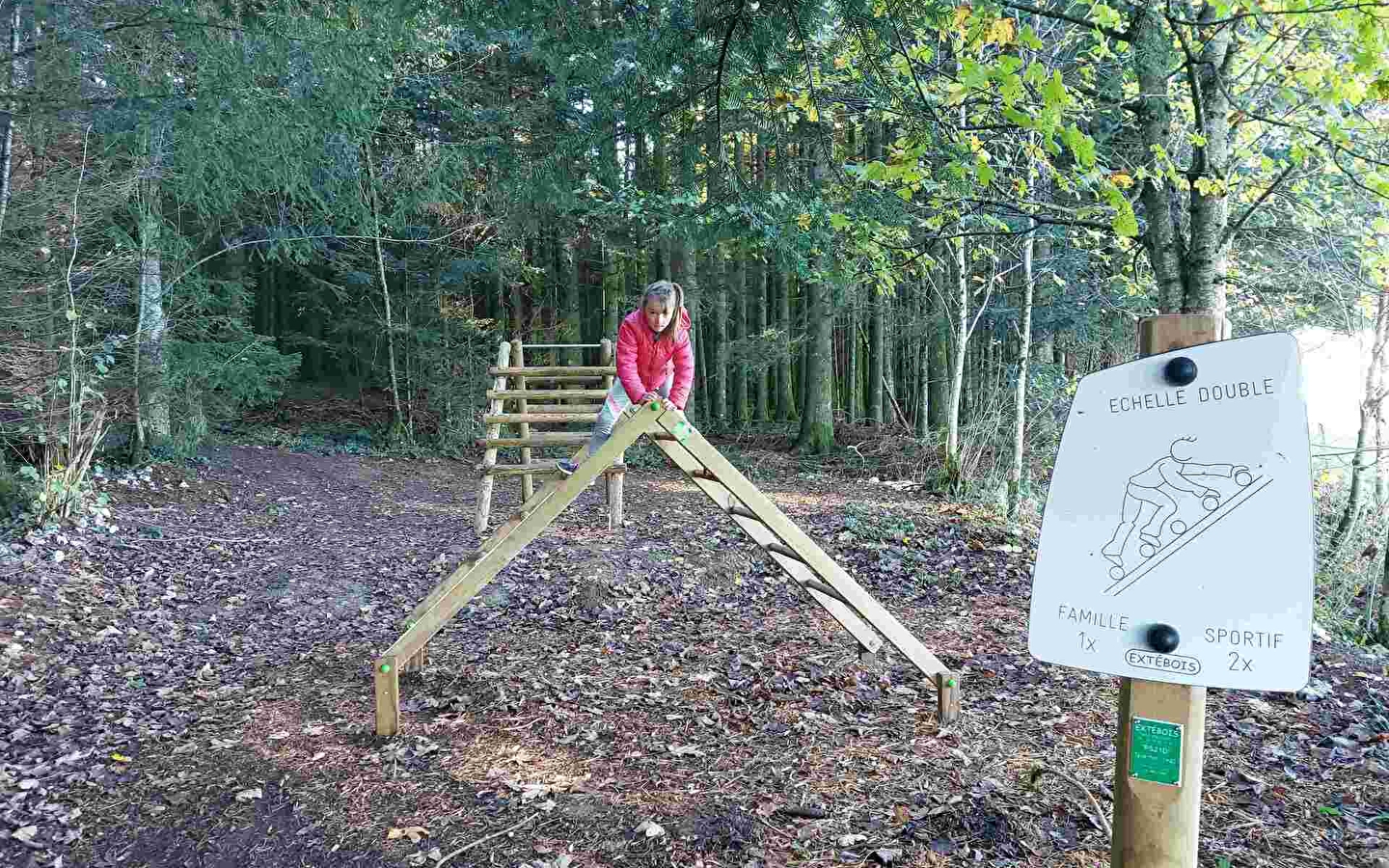 Sport & bien-être en forêt, parcours sportif