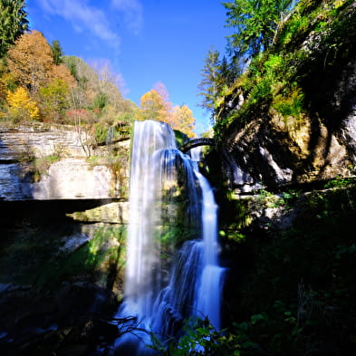 Source de l'Ain et ses cascades 