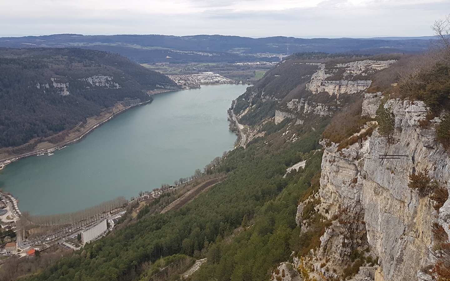 Les balcons du lac de Nantua par Xavier Thévenard - Parcours de trail n°5