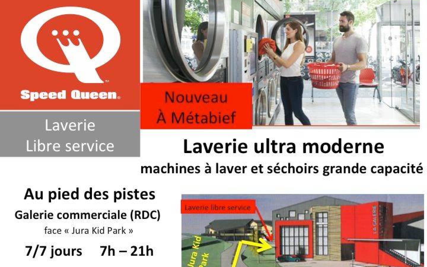 Laverie automatique Speed Queen