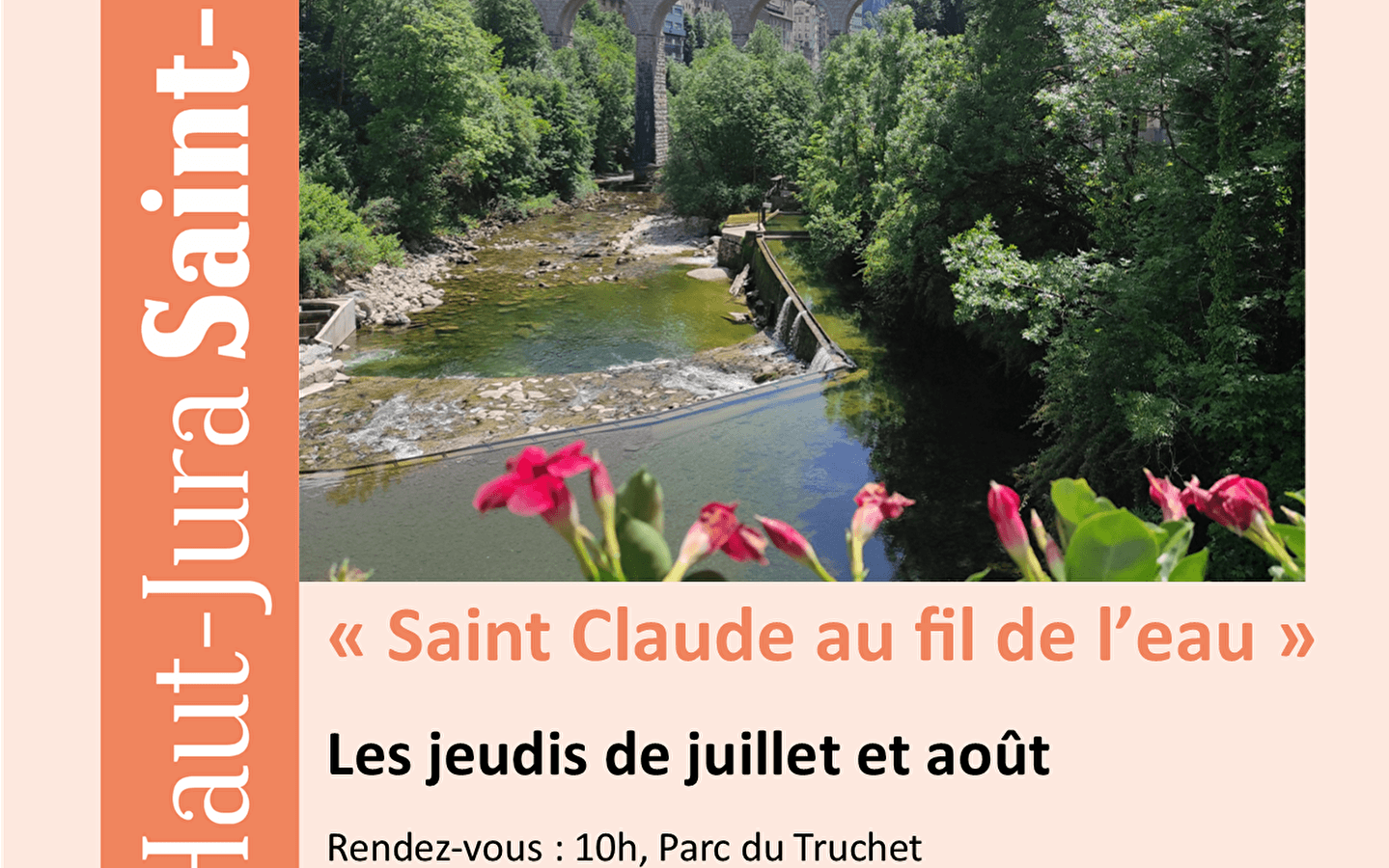 Office de Tourisme Haut-Jura Saint-Claude - visites guidées : Saint-Claude au fil de l'eau