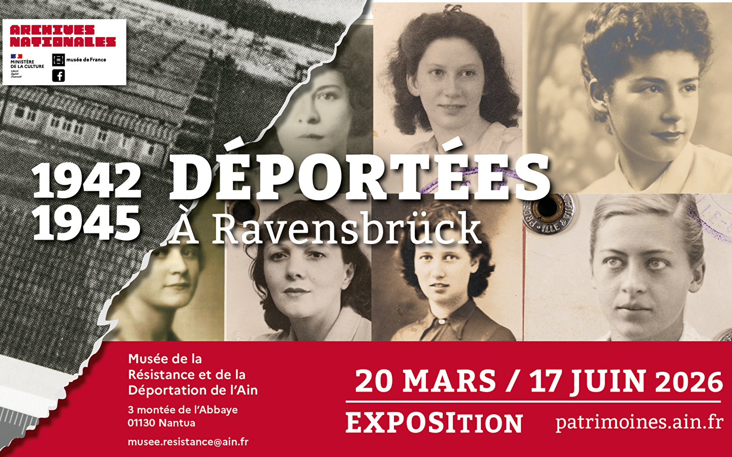 Exposition - Déportées à Ravensbrück, 1942 - 1945