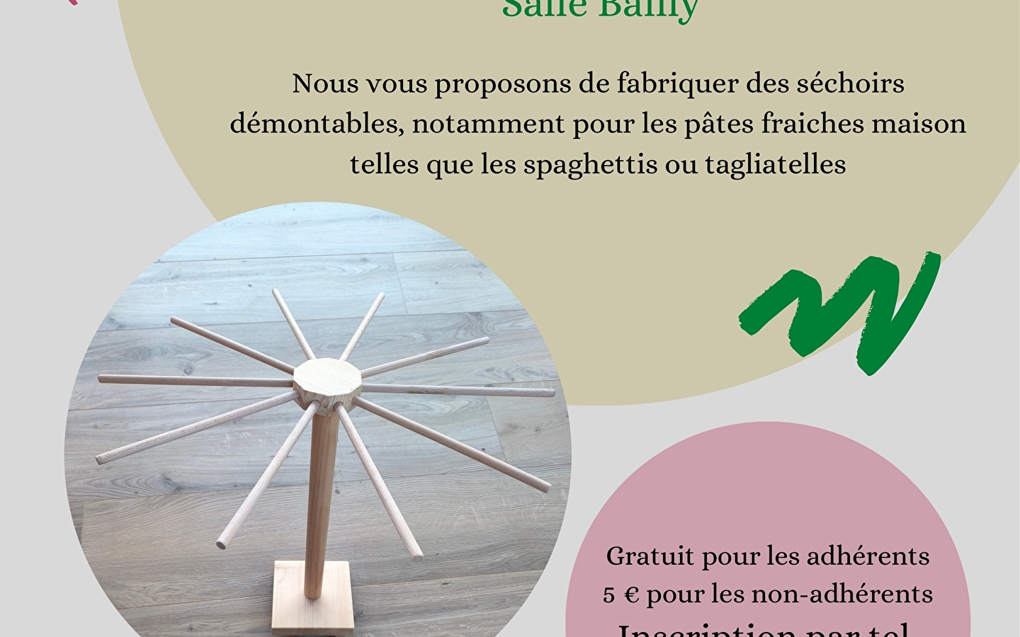 Atelier Fabrication de séchoirs