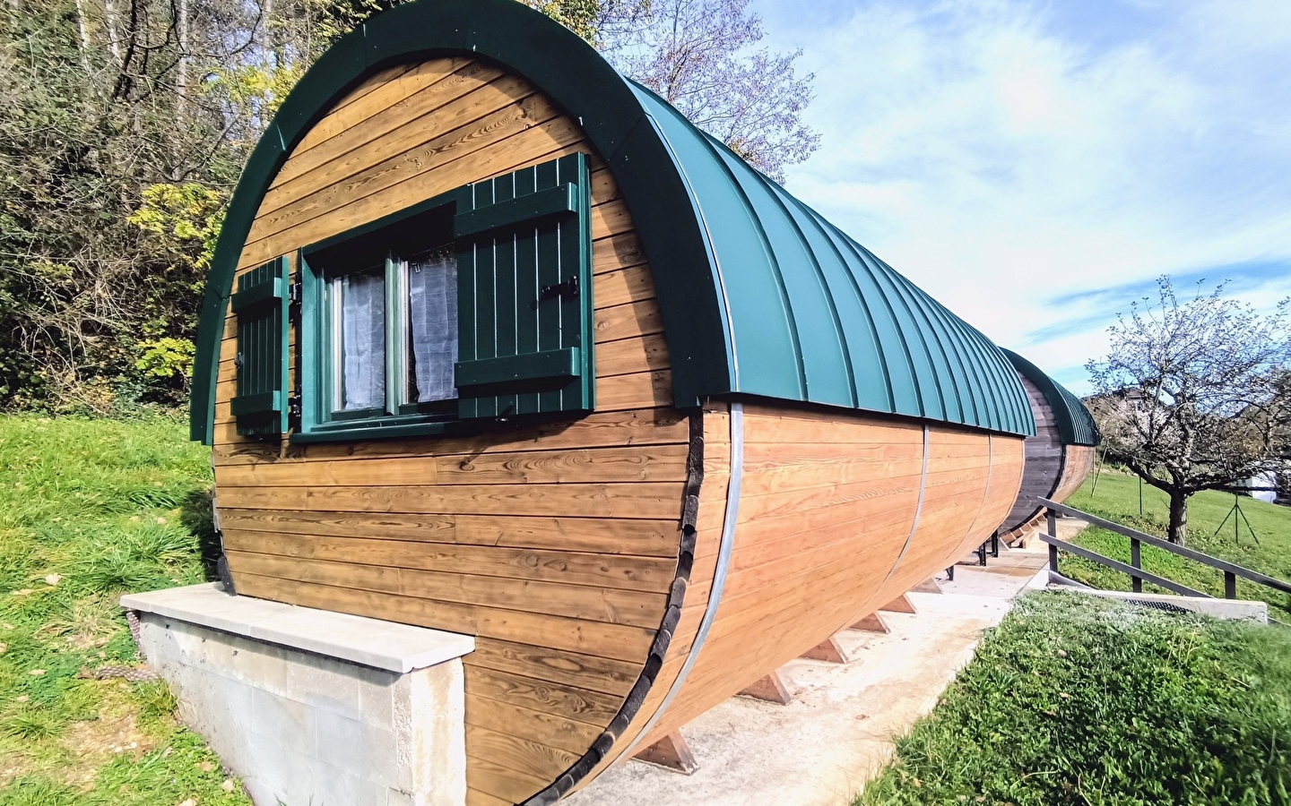 Les Gîtes de l'Orée du Bois - Tonneau