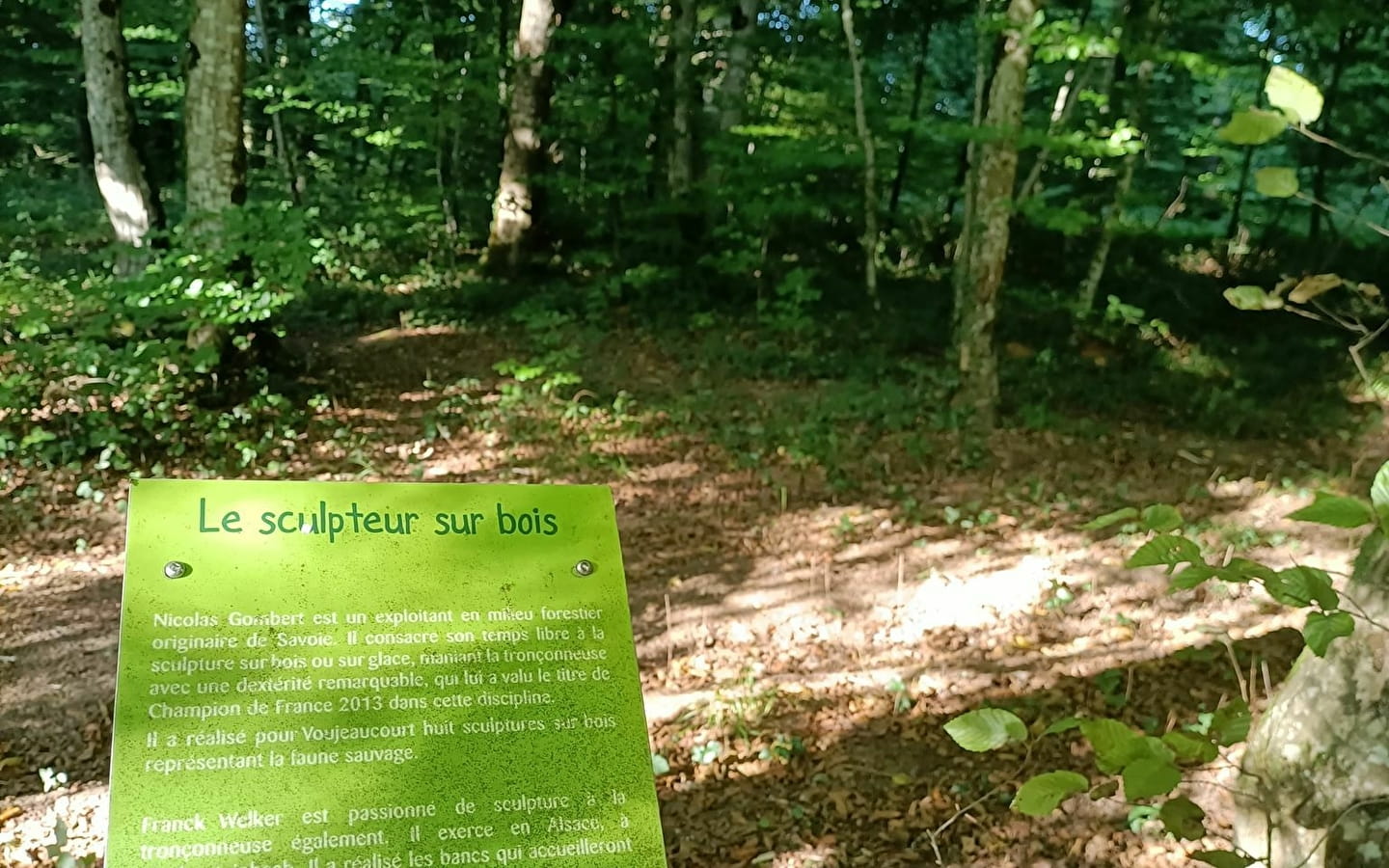 Sentier ludique de la Côte Roux