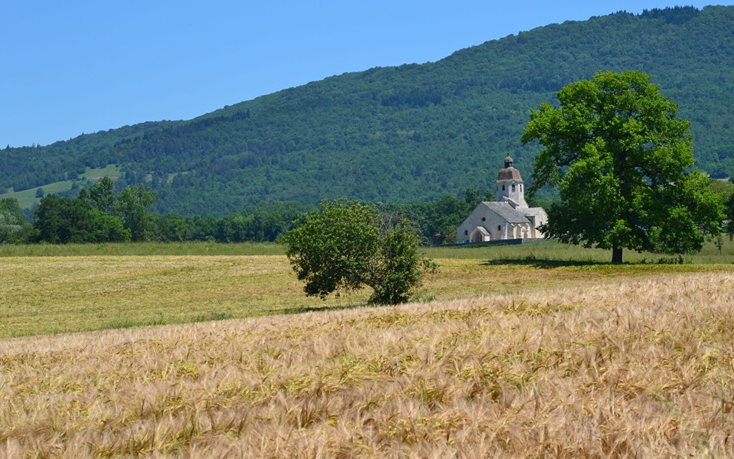 Entre églises et châteaux